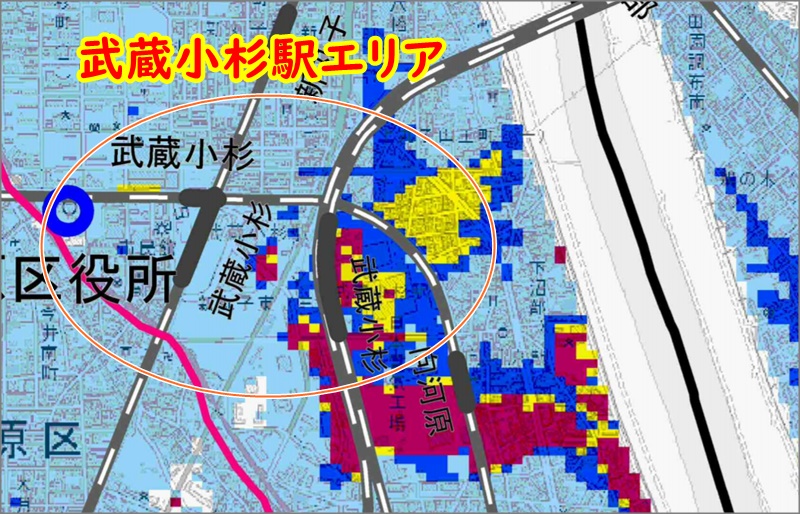 画像 武蔵小杉駅の浸 冠 水エリアはどこ 水が引くまで何日かかるか調査 R40 Headline